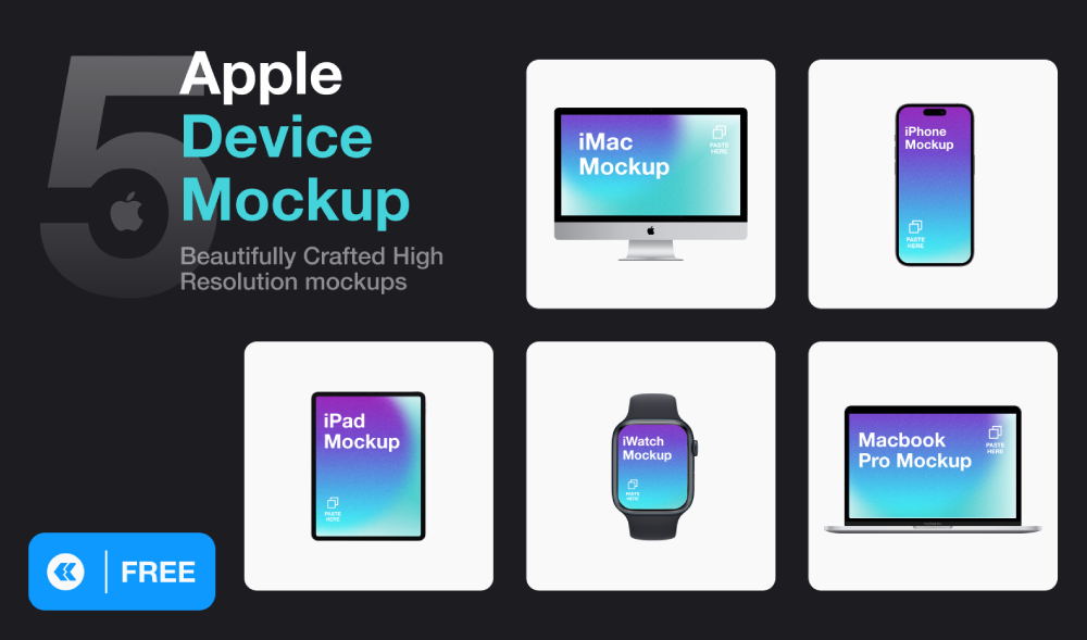 Apple Device Mockups Figma