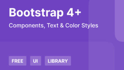 Bootstrap 4 UI Kit Figma