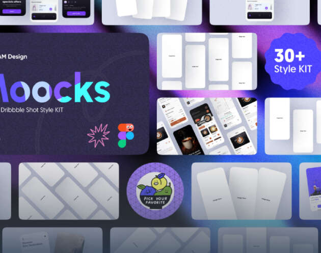 Dribbble Mockups Figma – Free Download