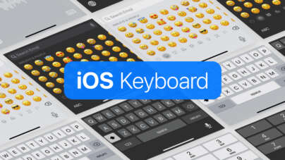 Free iOS keyboard UI template
