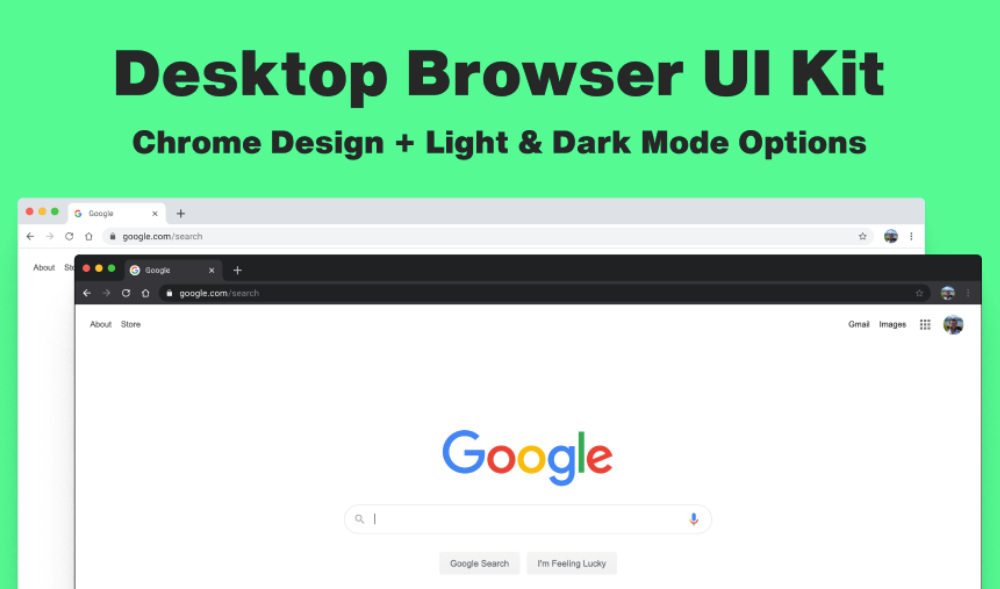 Google Chrome Browser Figma