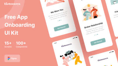 Onboarding UI Kit Figma UI kit