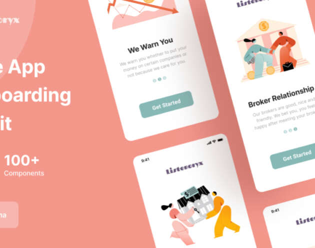 Onboarding UI Kit Figma UI kit