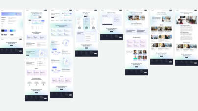 SaaS Free Figma Template - (Template 11)