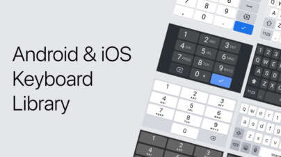 android ios keyboard figma