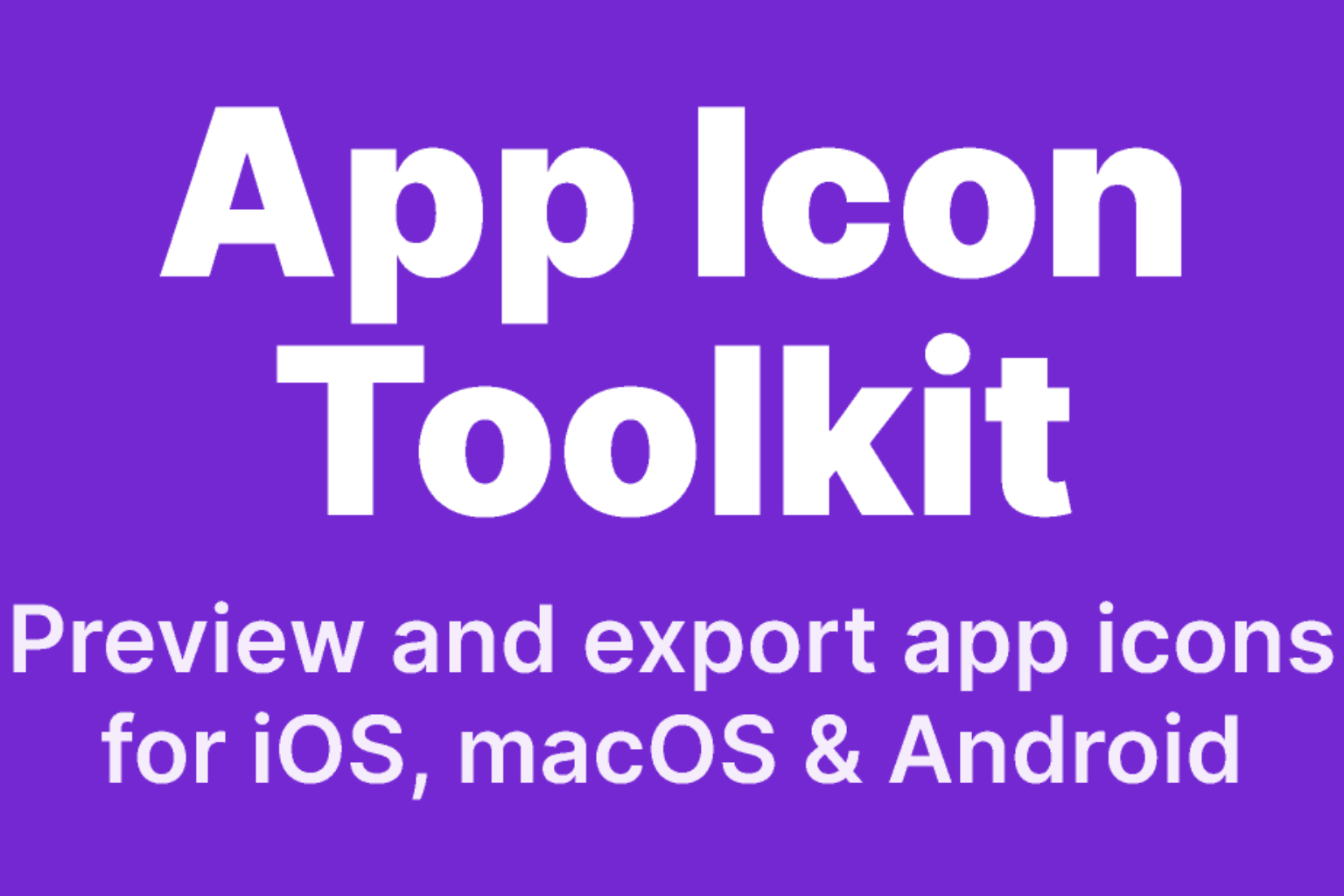 app icon toolkit figma