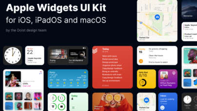 apple widgets ui kit figma