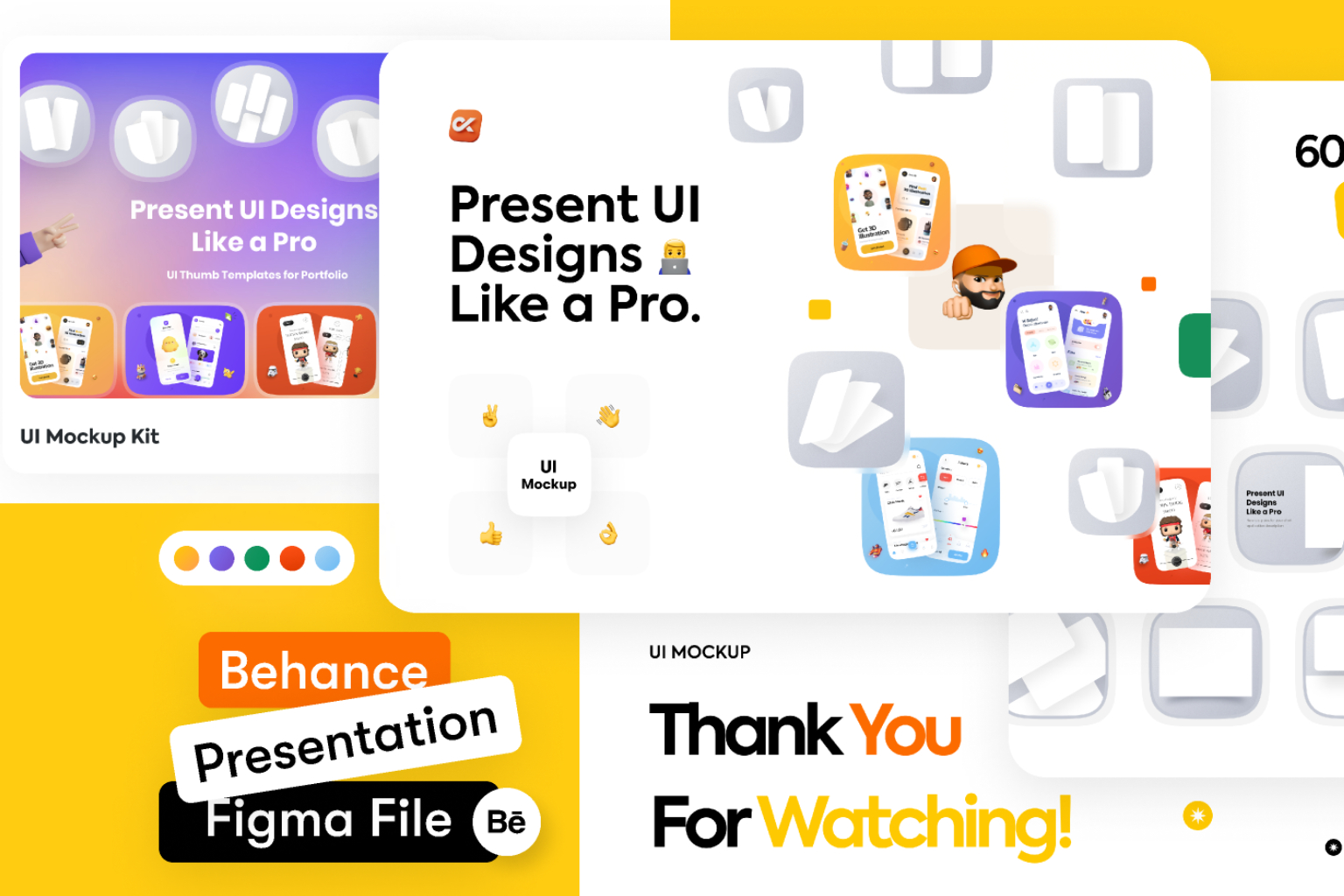 behance presentation mockup figma
