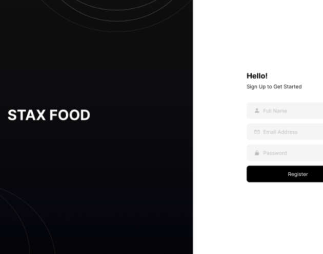 dashboard login page figma