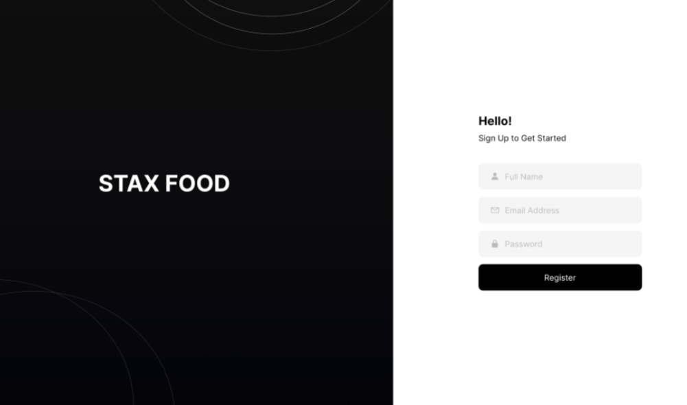 dashboard login page figma