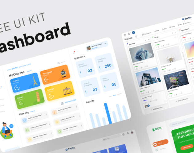 dashboard ui kit figma