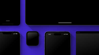 device mockups long shadows figma