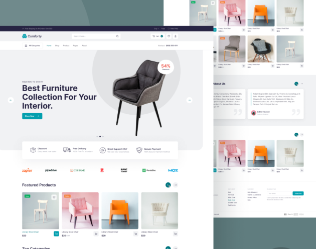 eCommerce Figma Template UI