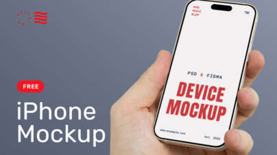 iPhone 16 Pro Mockup (Figma) – Free Template