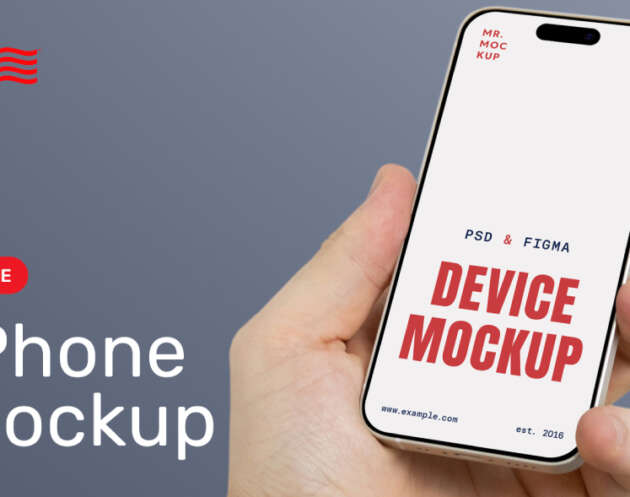 iPhone 16 Pro Mockup (Figma) – Free Template