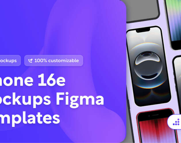 iPhone 16e Free Figma Mockups
