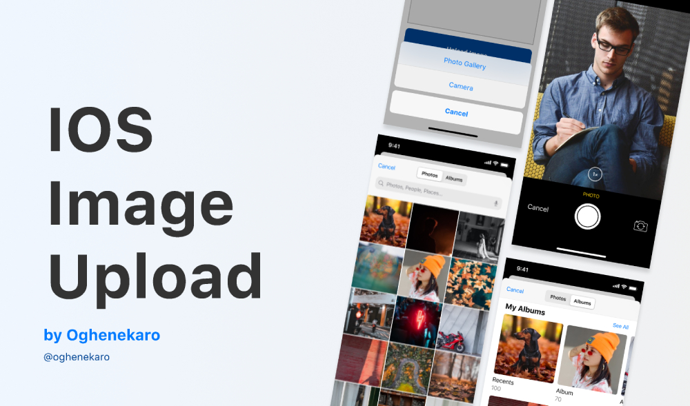 ios image upload ui kit figma