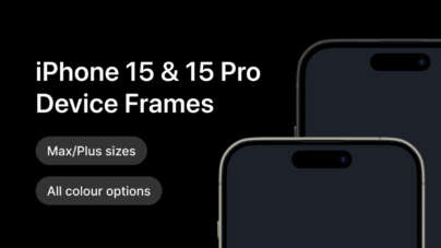 iphone 15 device frames figma