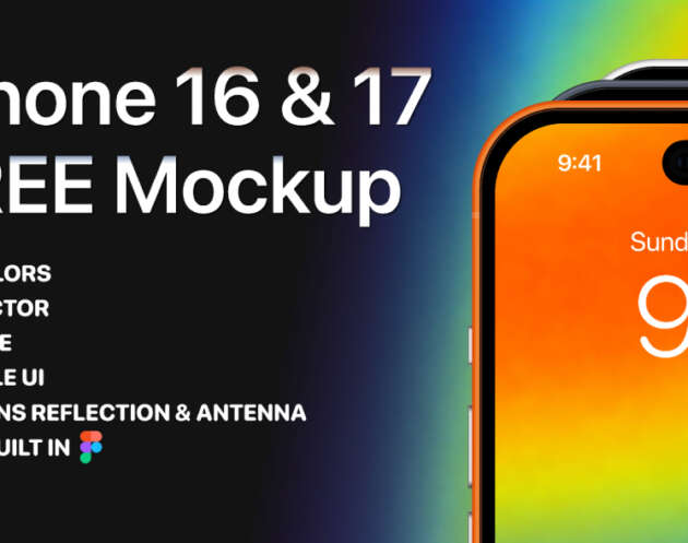 iphone 16 figma mockups