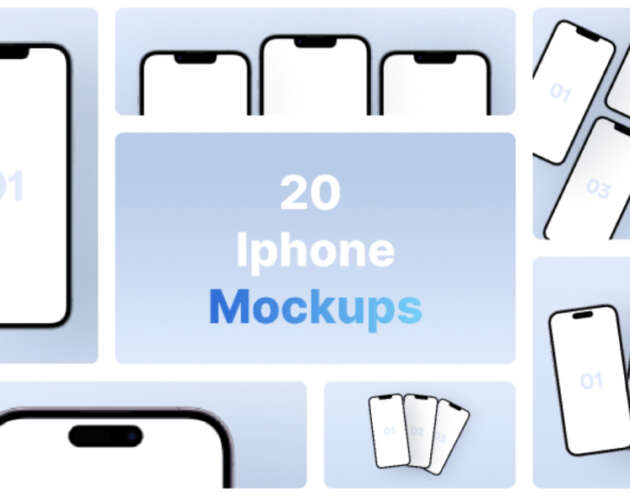 iphone mockups figma