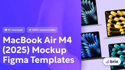 macbook air m4 figma mockups