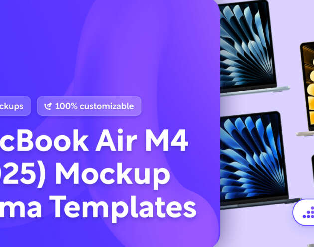 macbook air m4 figma mockups
