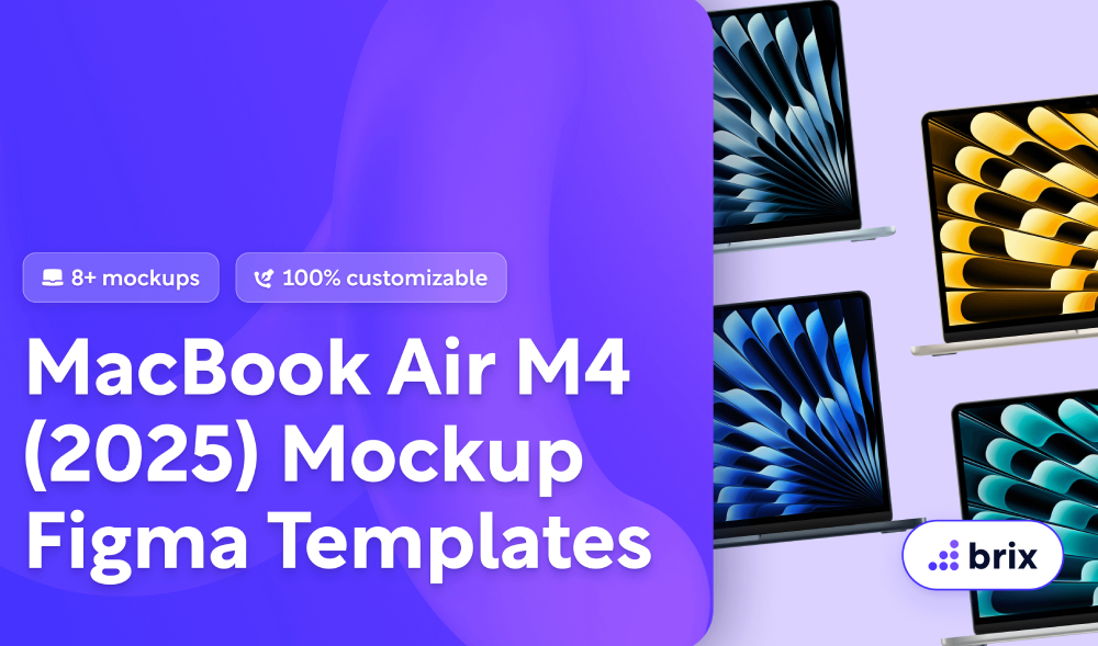 macbook air m4 figma mockups