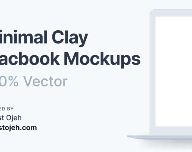 macbook clay mockups figma
