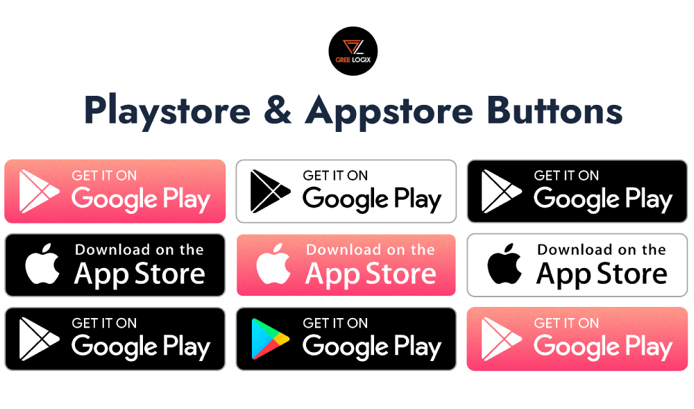 playstore appstore buttons figma