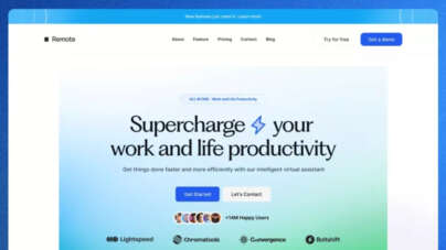productivity app header figma