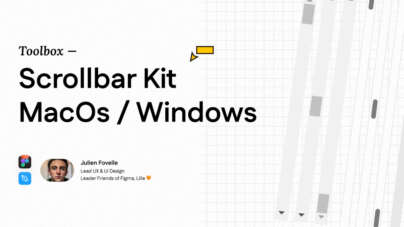 scrollbar ui kit figma