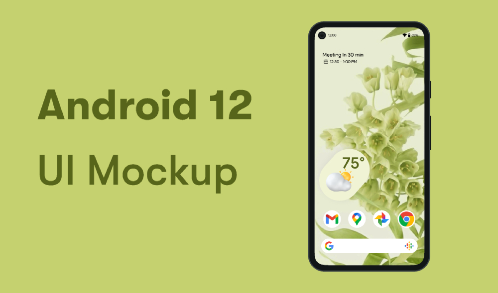 android 12 mockup figma