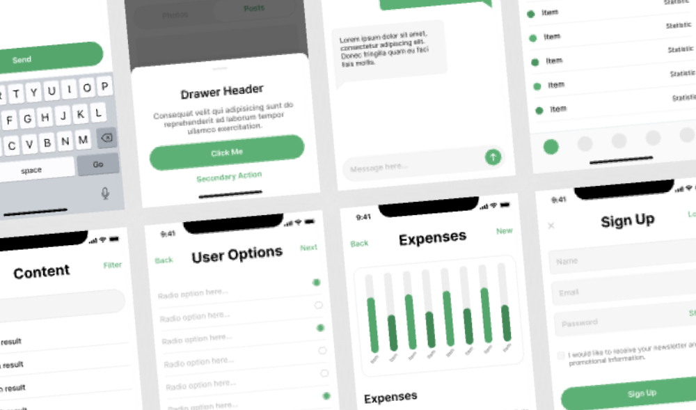mobile ui kit figma